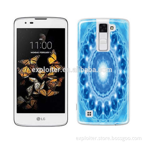 Ultra-thin soft plastic gel resin custom design mobile phone case for LG8 case